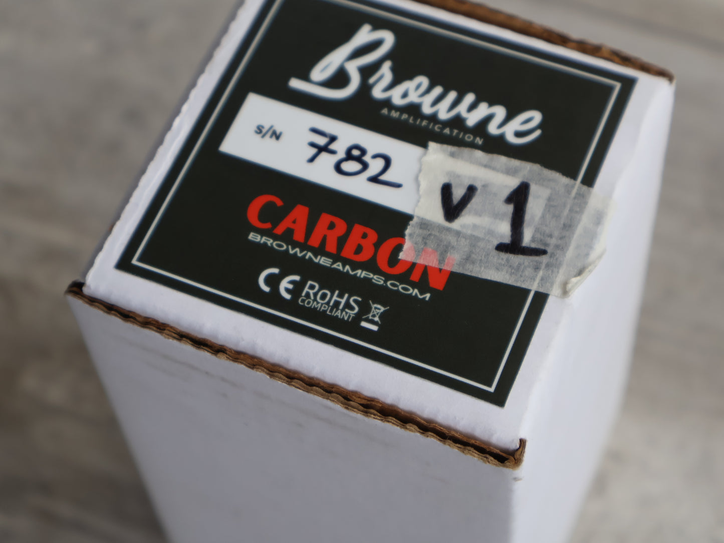 Browne Amplification Carbon Overdrive V1