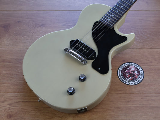 2010 Tokai Japan LSJ80 Les Paul Junior (See Thru White)