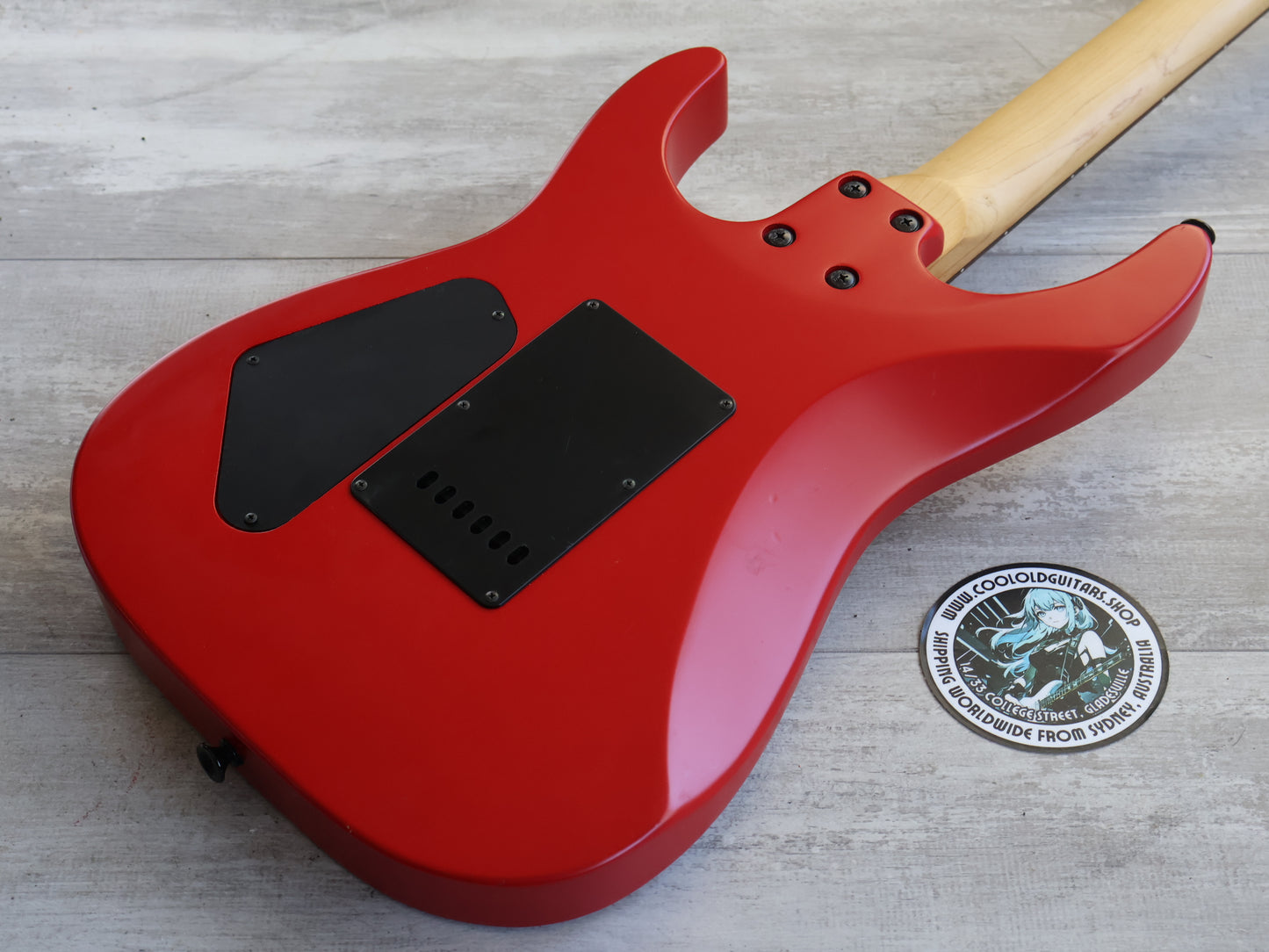 2000 Grover Jackson Japan DK-40 HSS Dinky (Fiesta Red)