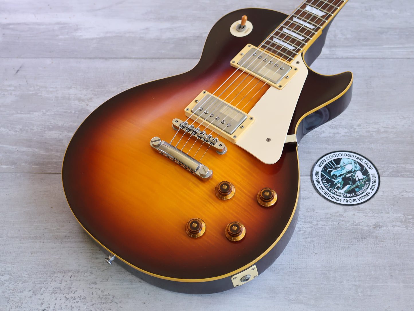 2011 Edwards E-LP-108LTS Les Paul Standard (Brown Sunburst)