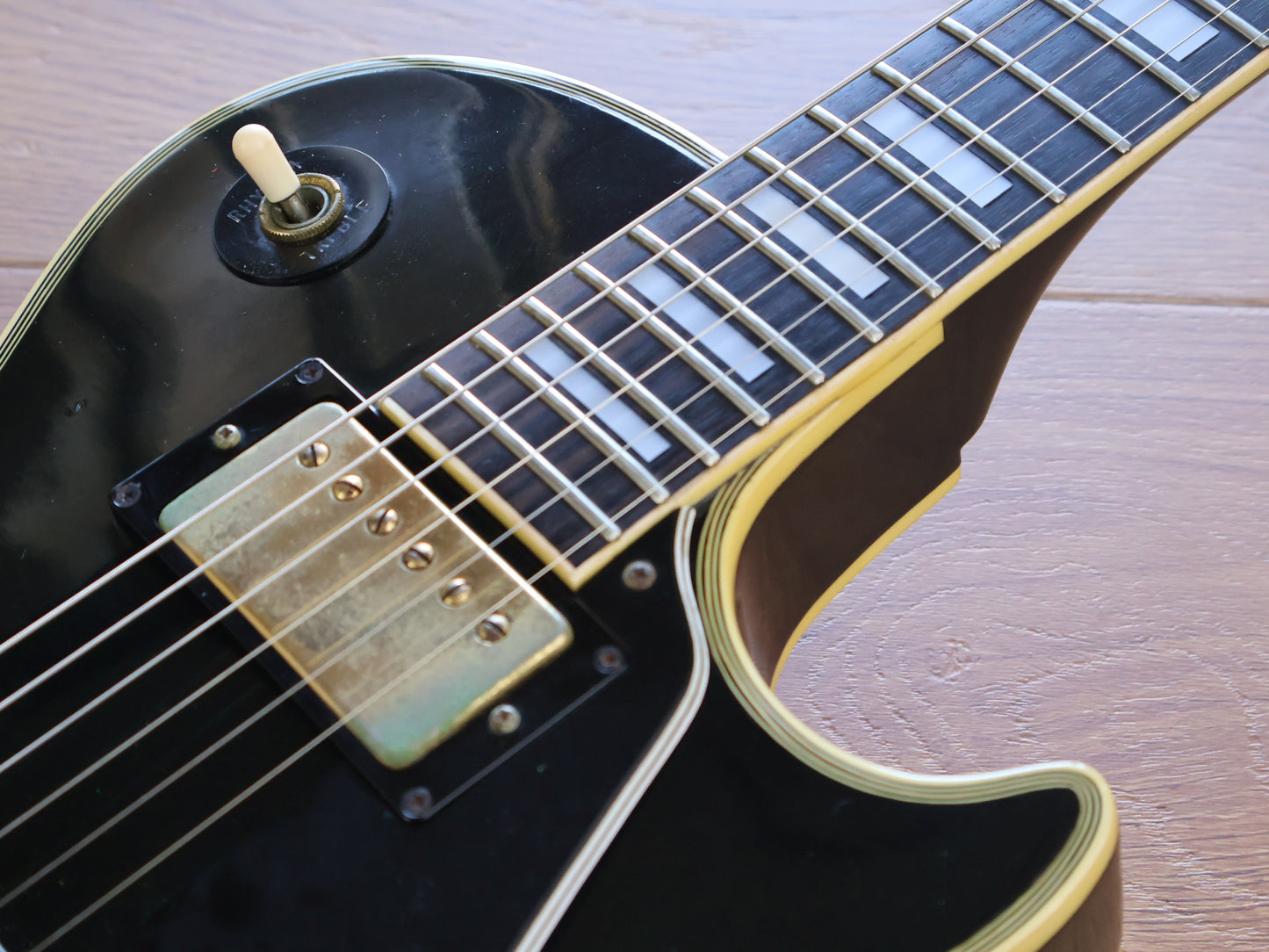 1977 Greco Japan EG-600B Les Paul Custom (Ebony)