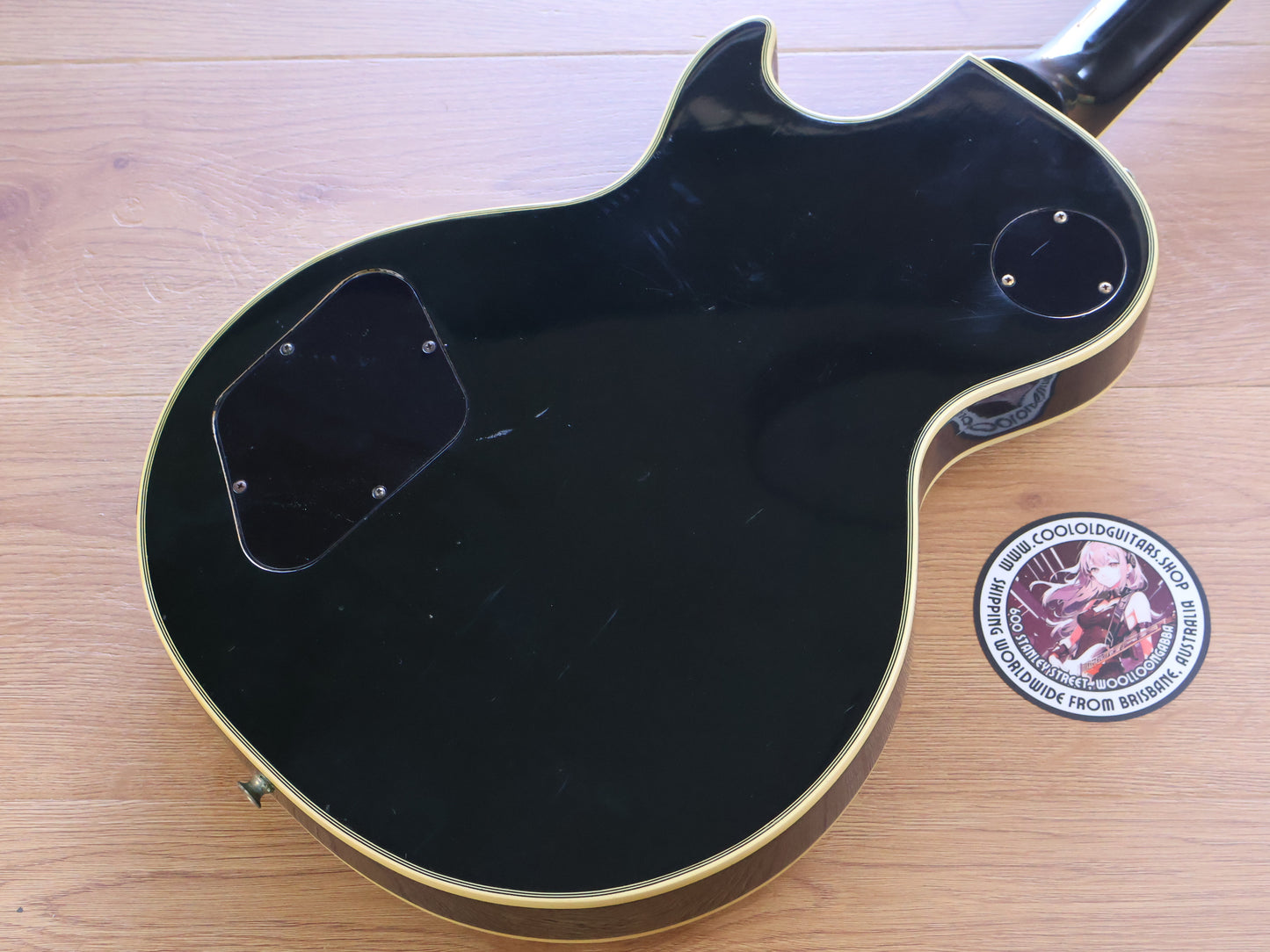 1977 Greco Japan EG-600B Les Paul Custom (Ebony)