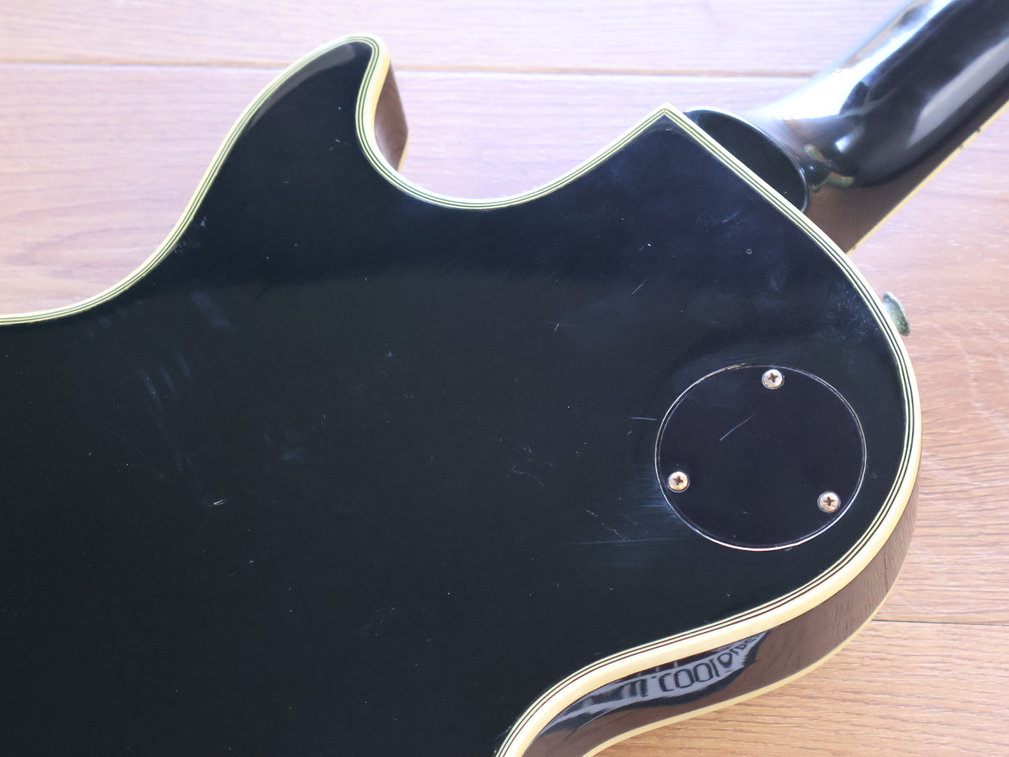 1977 Greco Japan EG-600B Les Paul Custom (Ebony)