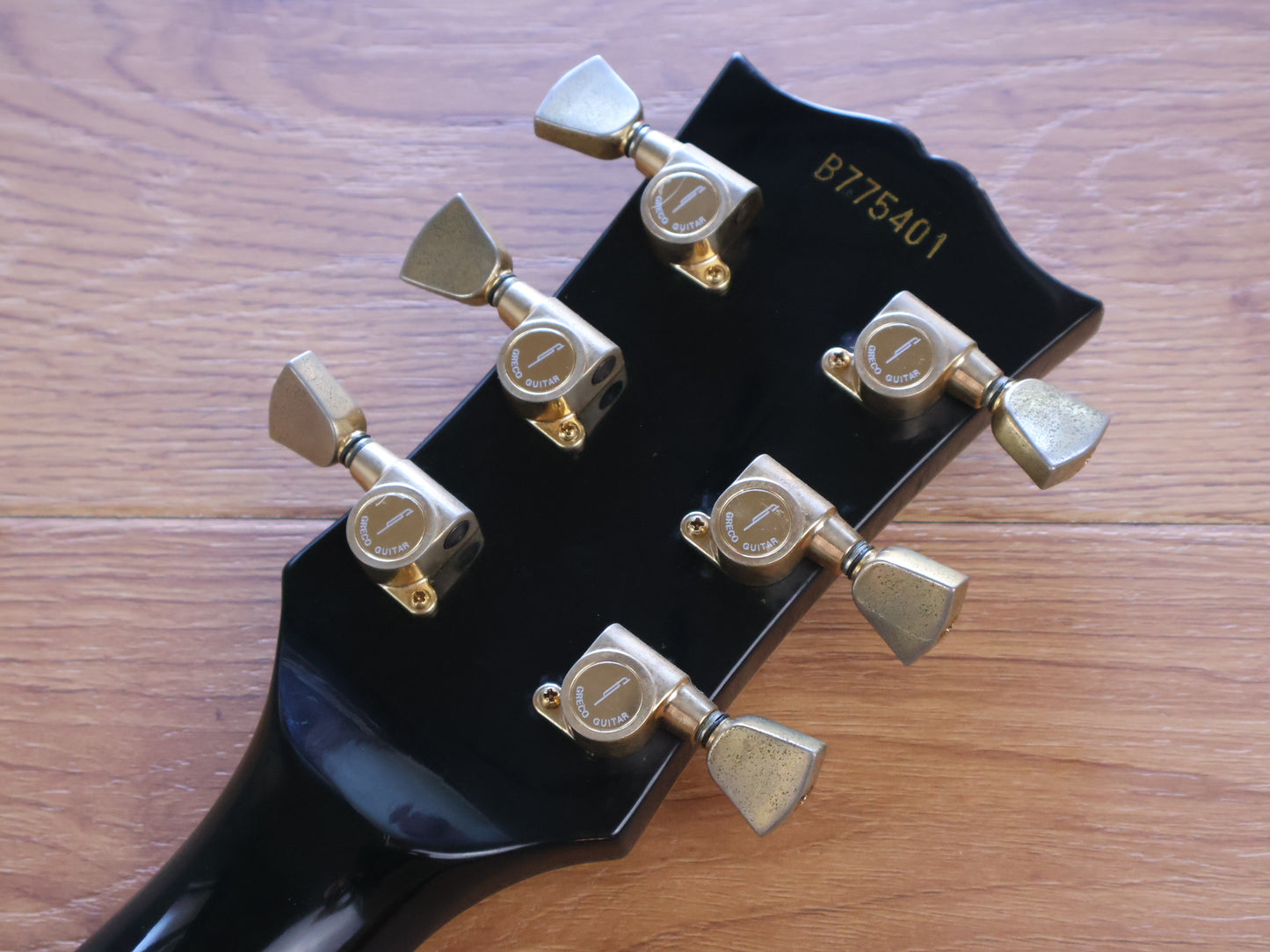 1977 Greco Japan EG-600B Les Paul Custom (Ebony)