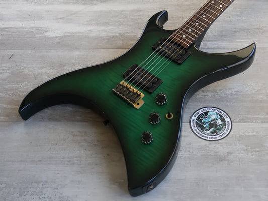1982 Aria Pro II Japan U-DELUXE Urchin Deluxe (Green-Black Sunburst)
