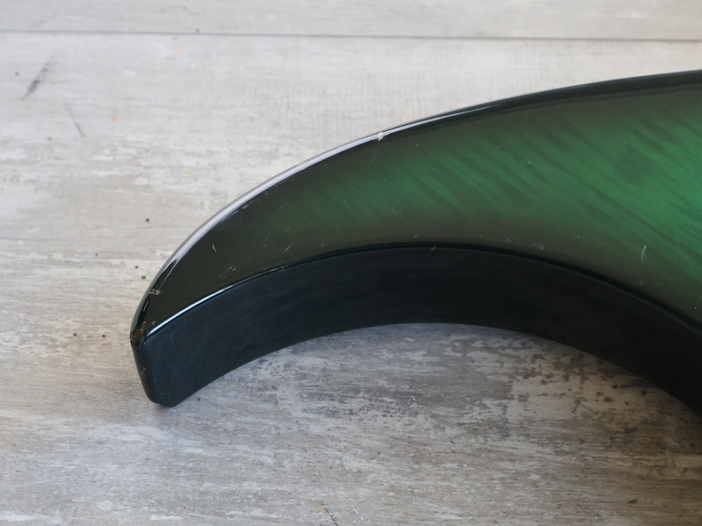 1982 Aria Pro II Japan U-DELUXE Urchin Deluxe (Green-Black Sunburst)