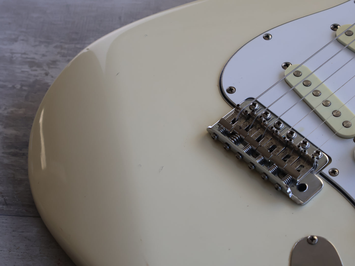1983 Squier (by Fender Japan) "JV Series" SST-30 Vintage Stratocaster (Vintage White)