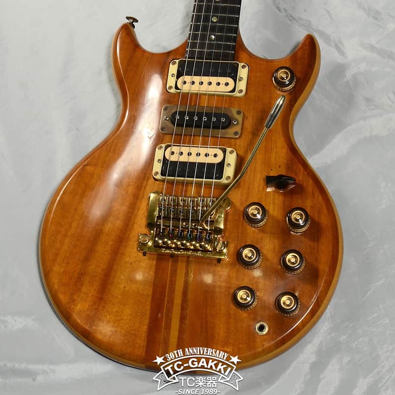 1979 Greco Japan GOIII-1800 Neckthrough Speedway w/Kahler (Natural)
