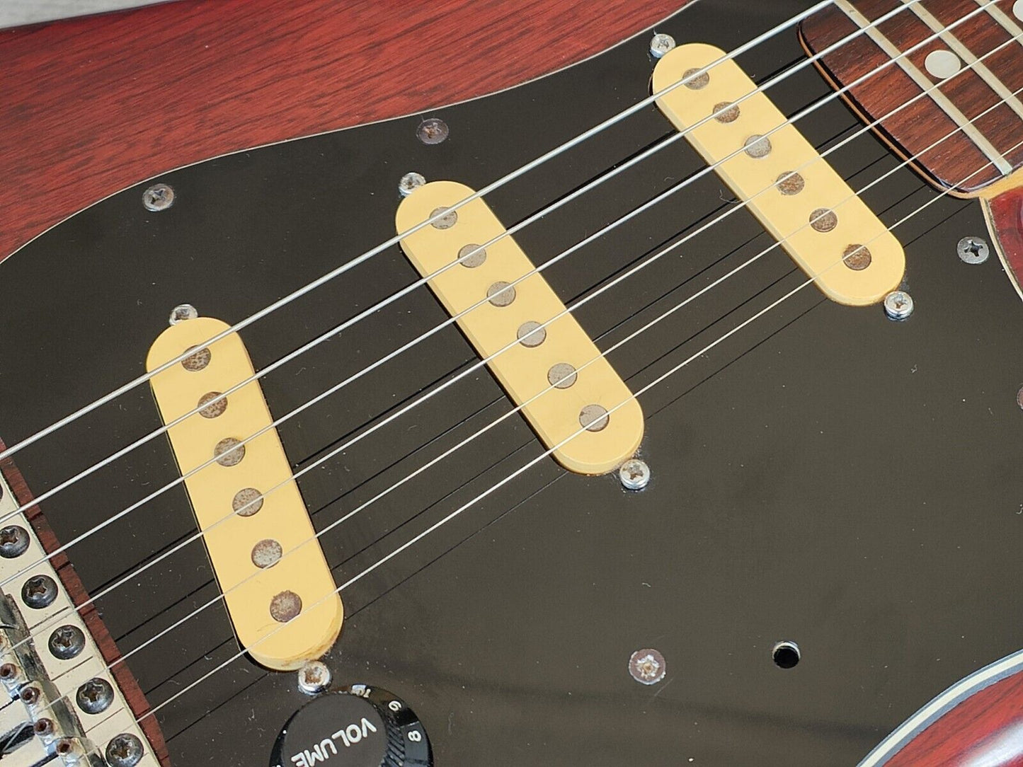 1978 Fresher Japan FS-682 Protean Series Stratocaster w/Onboard Effects (Red)