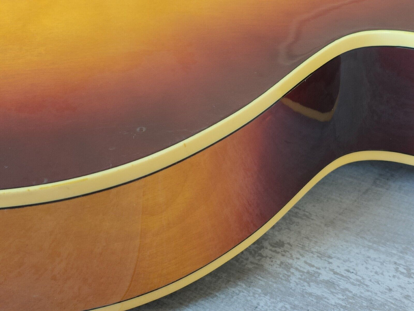 1980 Yamaha Japan AE-1200 Hollowbody Jazz Electric Guitar (Antique Stain)