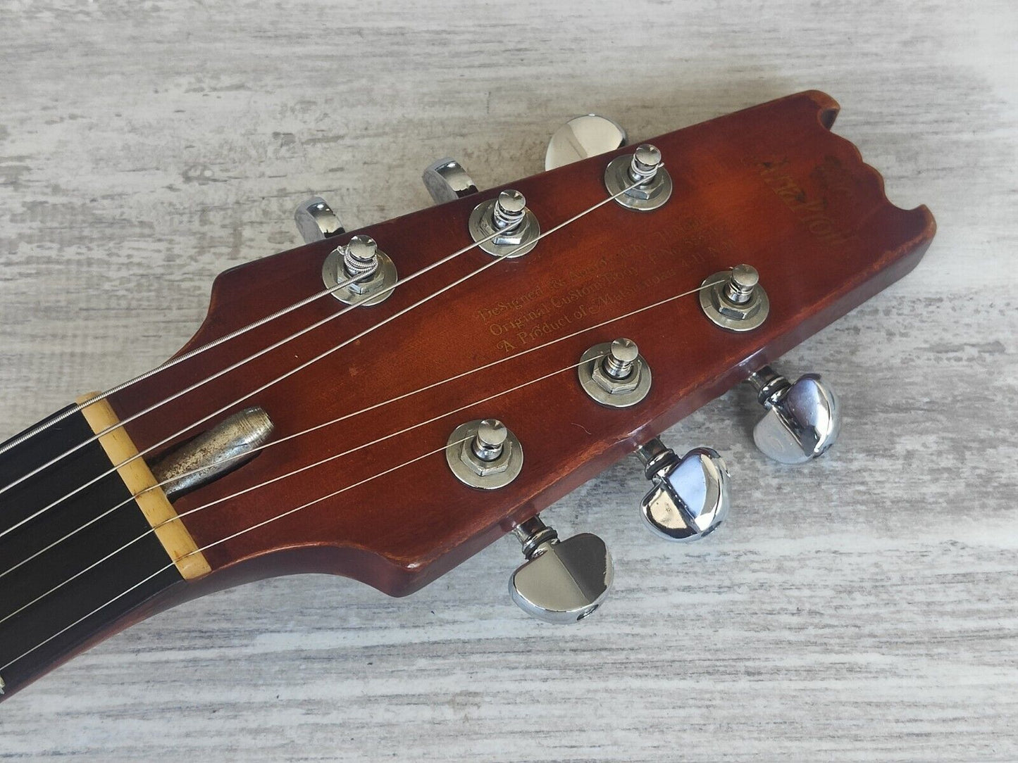 1978 Aria Pro II Japan PE-1500 Prototype Series Single Cutaway (Violin Finish)