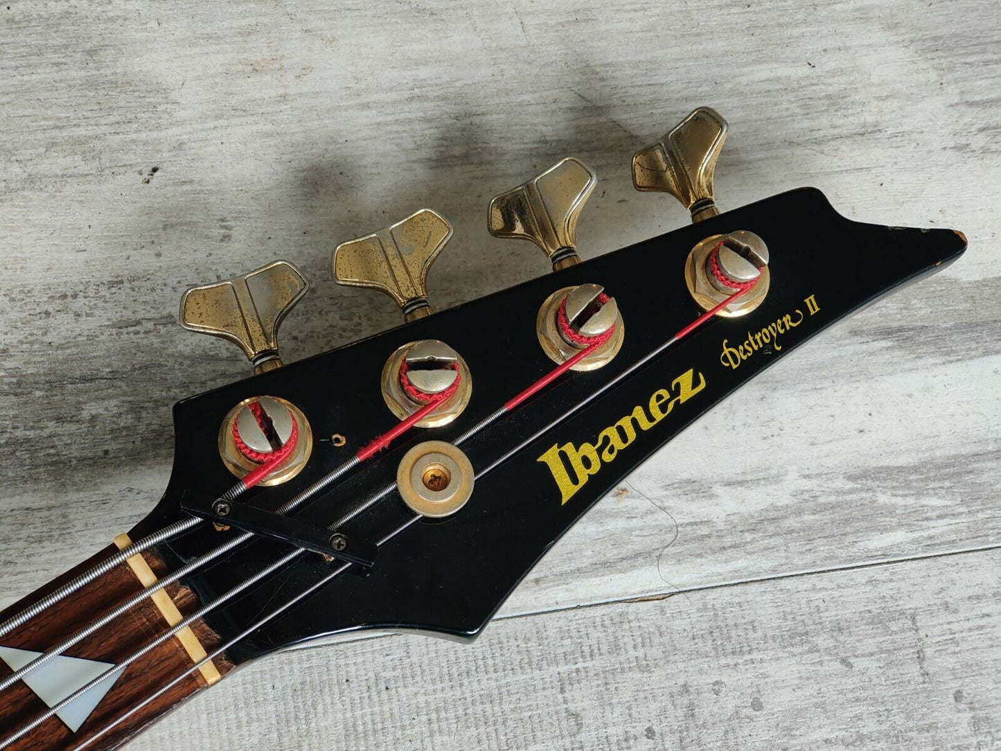 1984 Ibanez Japan DT-870 Destroyer II Vintage Bass (Black)