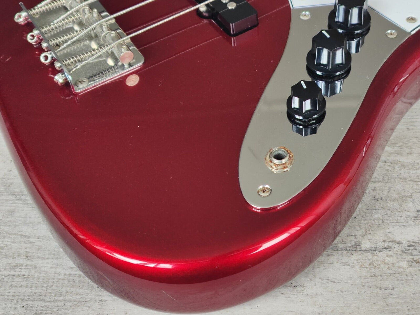 2007 Fender Japan Jazz Bass Standard (Candy Apple Red)