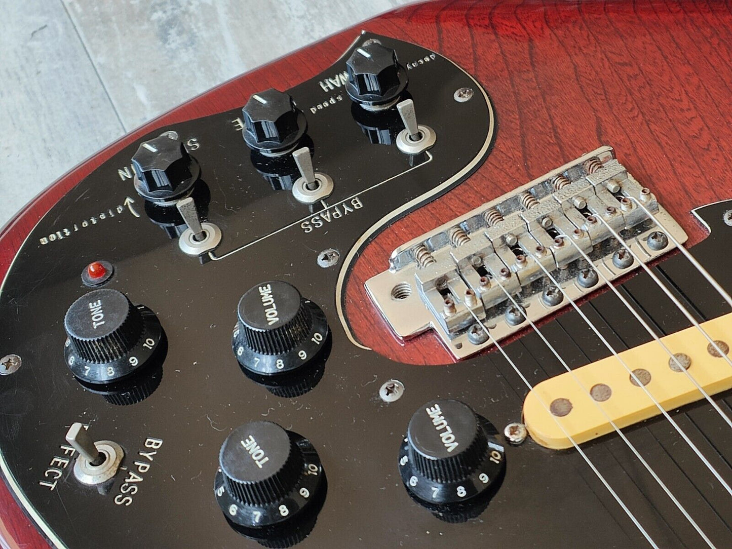 1978 Fresher Japan FS-682 Protean Series Stratocaster w/Onboard Effects (Red)