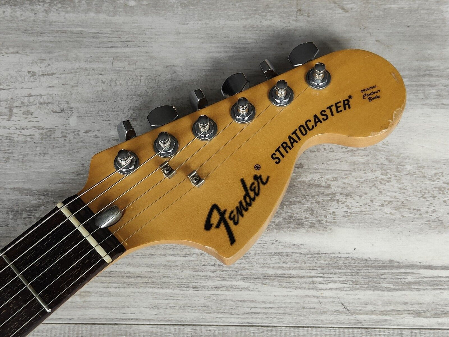 1987 Fender Japan ST72-65 Blackmore Scalloped Stratocaster (Aged Olympic White)