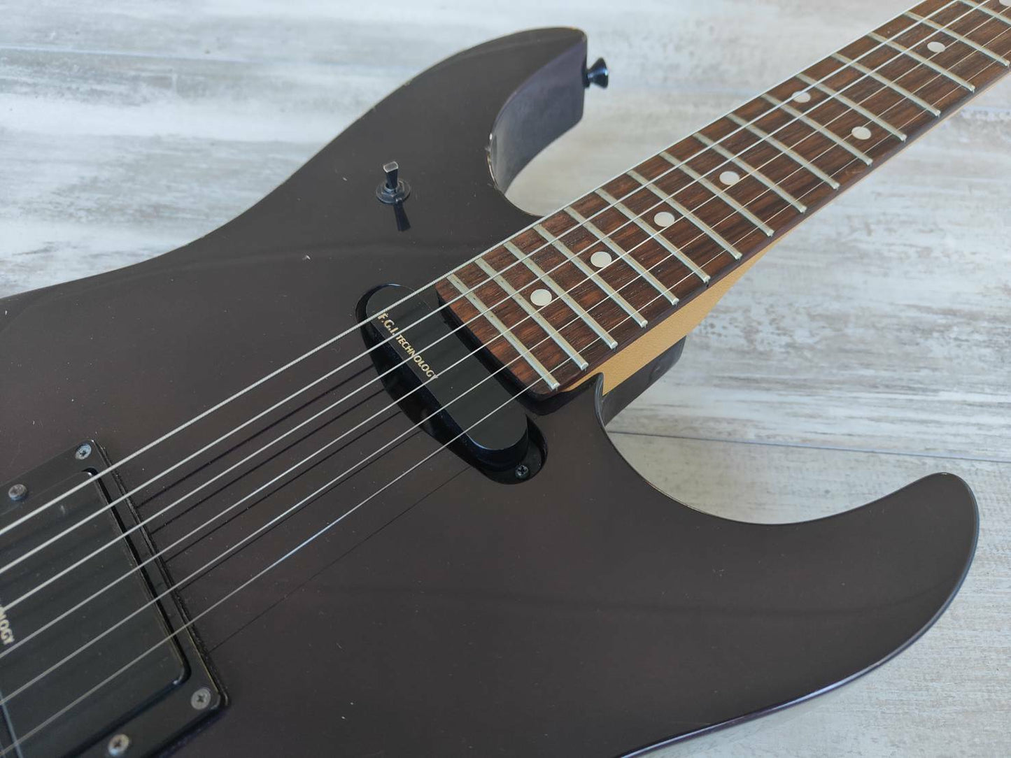 Fernandes M-85C Ichiro Takigawa Model Superstrat (Purple)