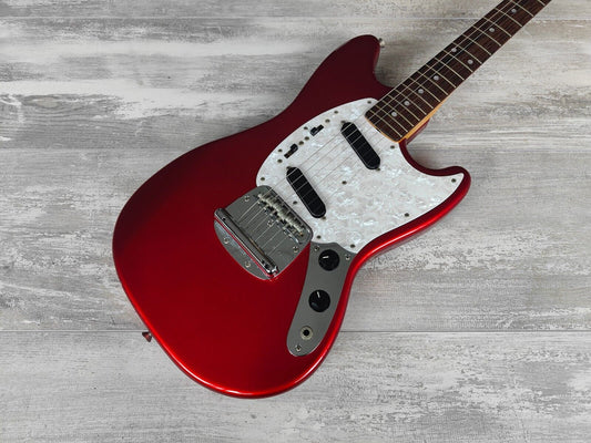 2010 Fender Japan MG69/MH '69 Reissue Mustang w/Matching Headstock (Candy Red)