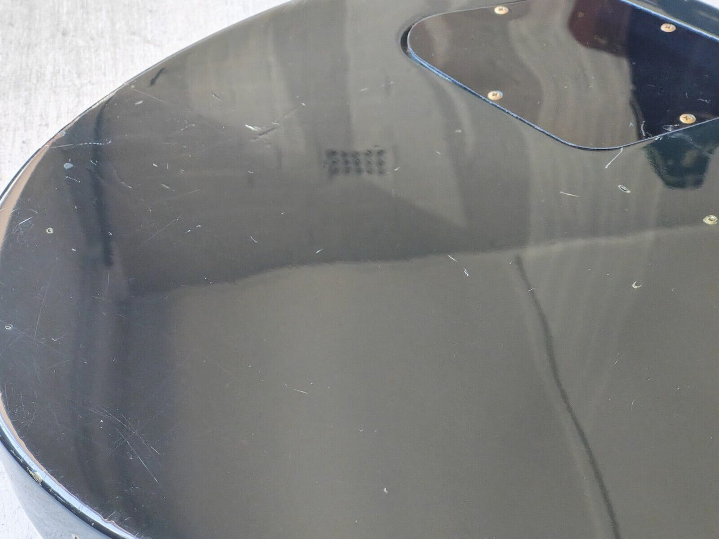 1992 Greco Japan EGB-850 Les Paul Custom Short Scale Bass w/EMG's (Ebony)