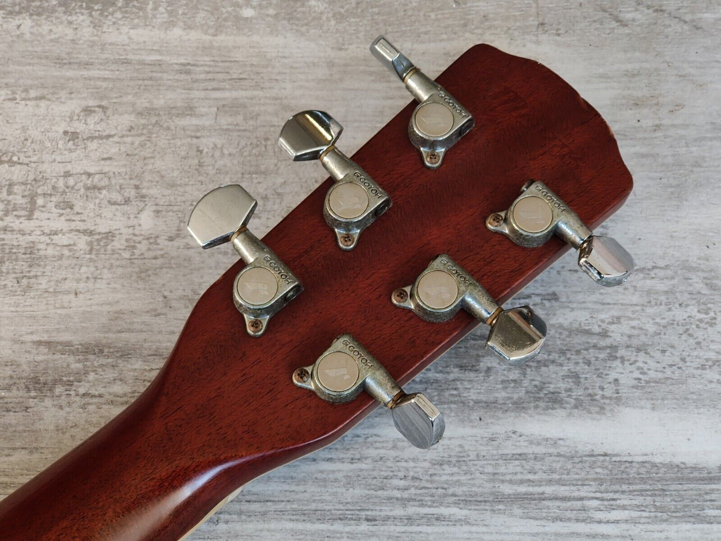1980's Morris MF-601 Japanese Vintage Acoustic Guitar (Brown Sunburst)