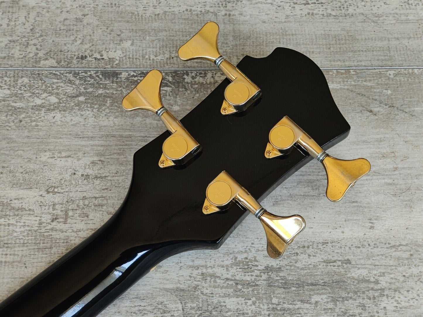 1994 Burny (Fernandes) Japan XB-95H "X Japan - Heath" Warlock Bass (Black)