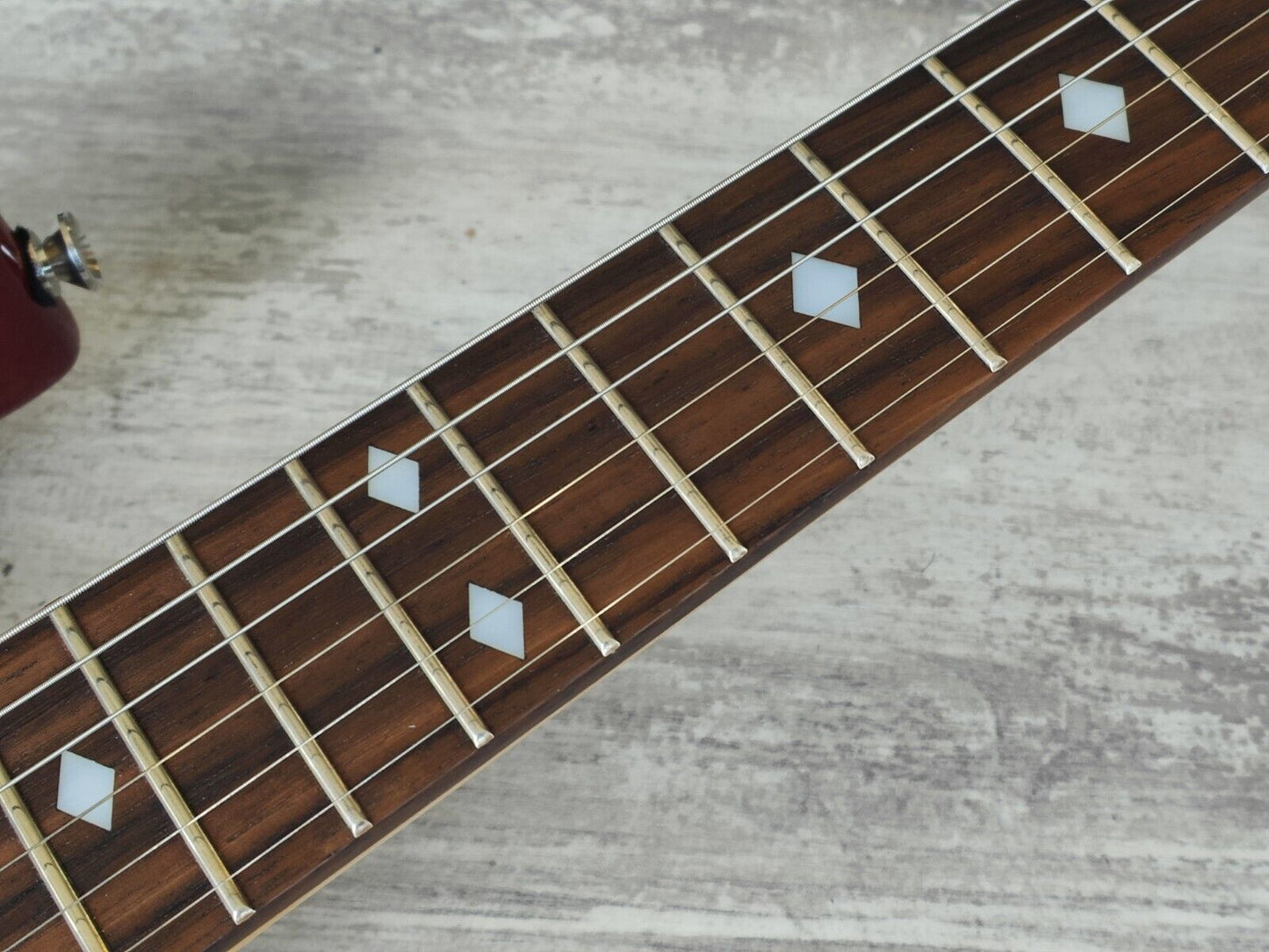 BC Rich ASM Assassin Electric Guitar (Red Flame Top)