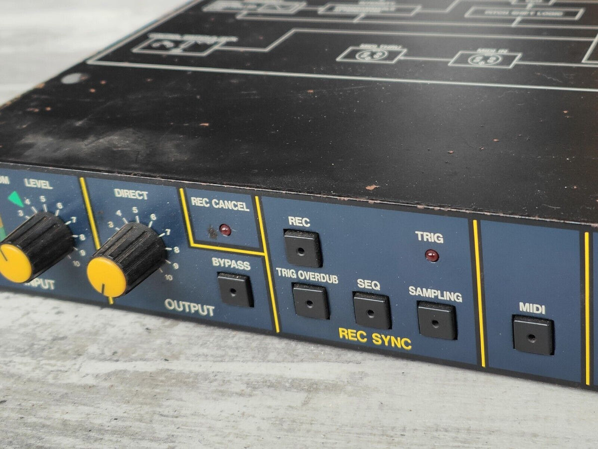Delayed Rack Drive 1980's Korg SDD-2000 Sampling Digital Delay Rack – Cool Old Guitars
