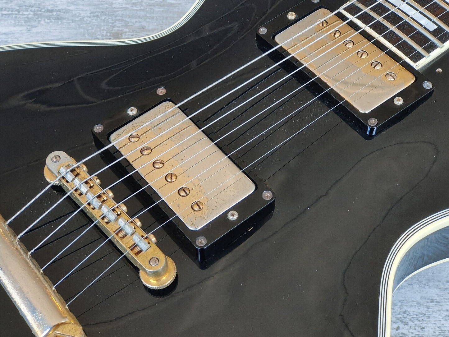 1987 Greco Japan EGC68-50 Les Paul Custom (Ebony)