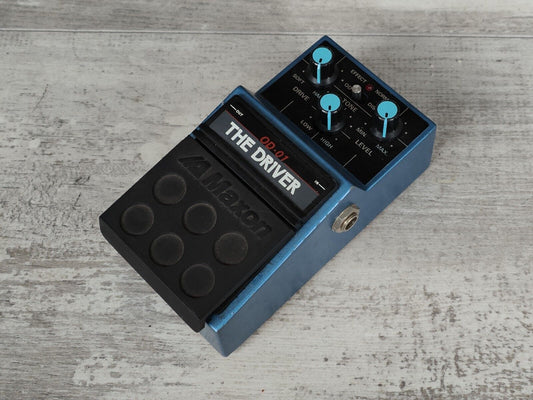 1980s Maxon Japan OD-01 "The Driver" Vintage Overdrive/Distortion Pedal