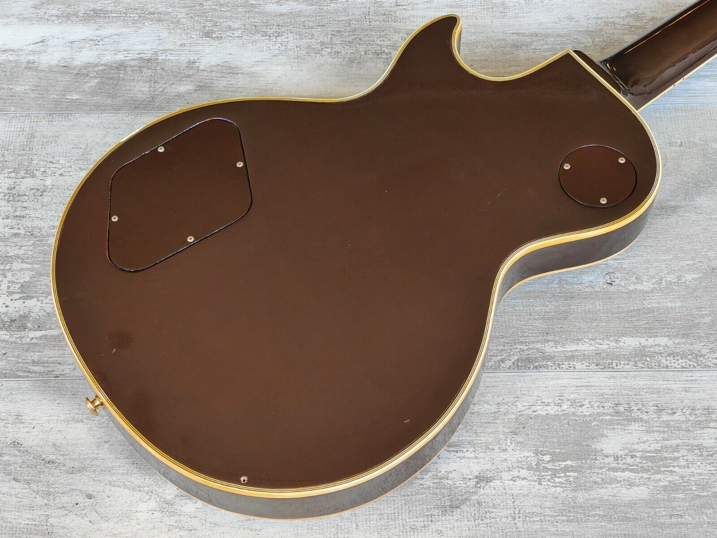 1970's Roje (Zen-On) Japan Les Paul Custom (Brown)