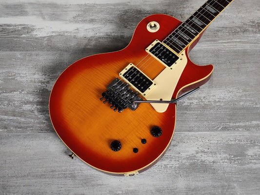 2001 Burny Super Grade Les Paul Standard w/Floyd Rose + Sustainer (Sunburst)