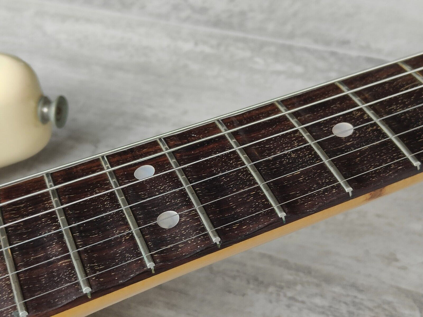 1987 Fender Japan ST72-65 Blackmore Scalloped Stratocaster (Aged Olympic White)