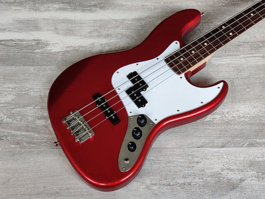 2010 Fender Japan JB-STD/PJ PJ Jazz Bass (Candy Apple Red)