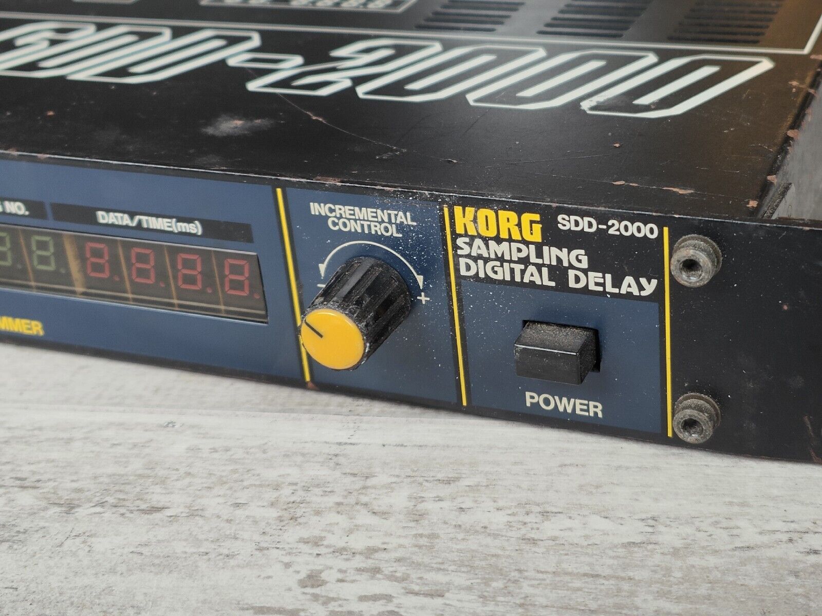 1980's Korg SDD-2000 Sampling Digital Delay Rack – Cool Old Guitars