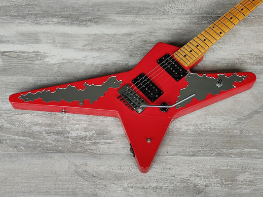 1987 Zep Custom II (by ESP Japan) Random Star Akira Takasaki Model (Red)