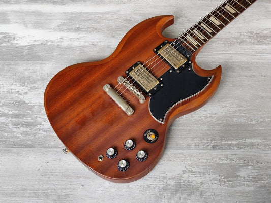 2014 Epiphone SG Double Cutaway (Worn Brown)