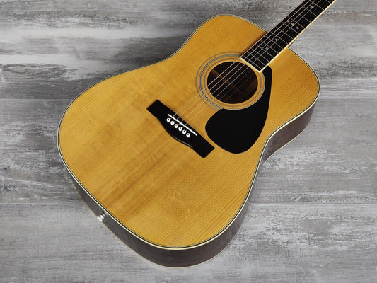 1981 Yamaha FG-350D Japanese Solid Top Dreadnought Acoustic Guitar (Natural)