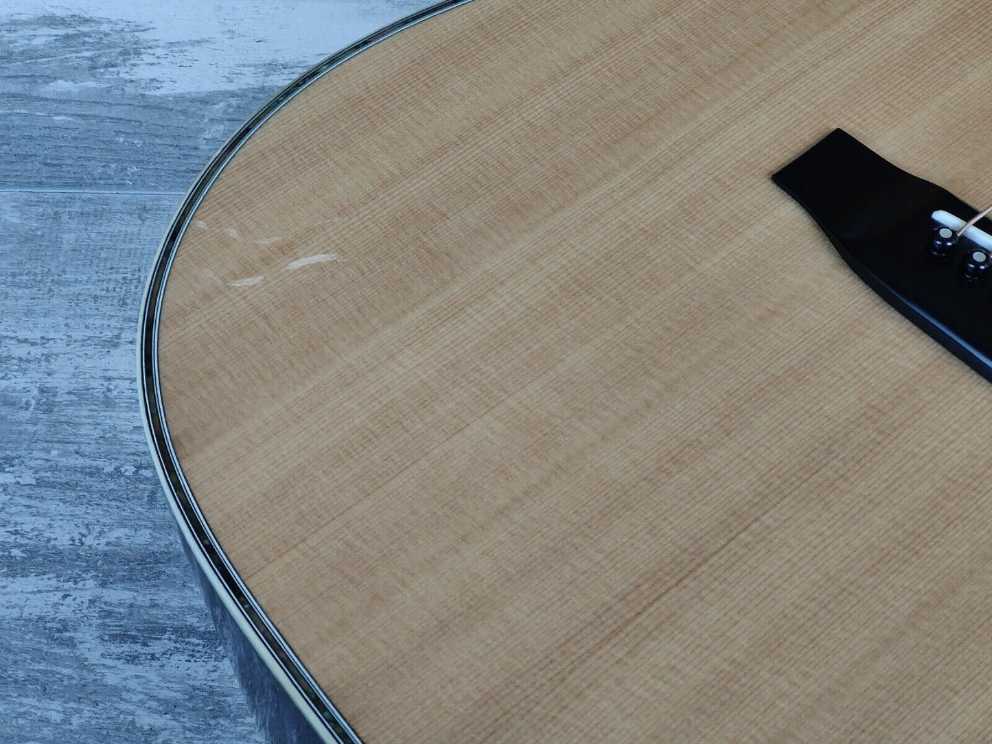 1980's Morris TF-801 Japanese Vintage Acoustic Dreadnought Guitar (Natural)