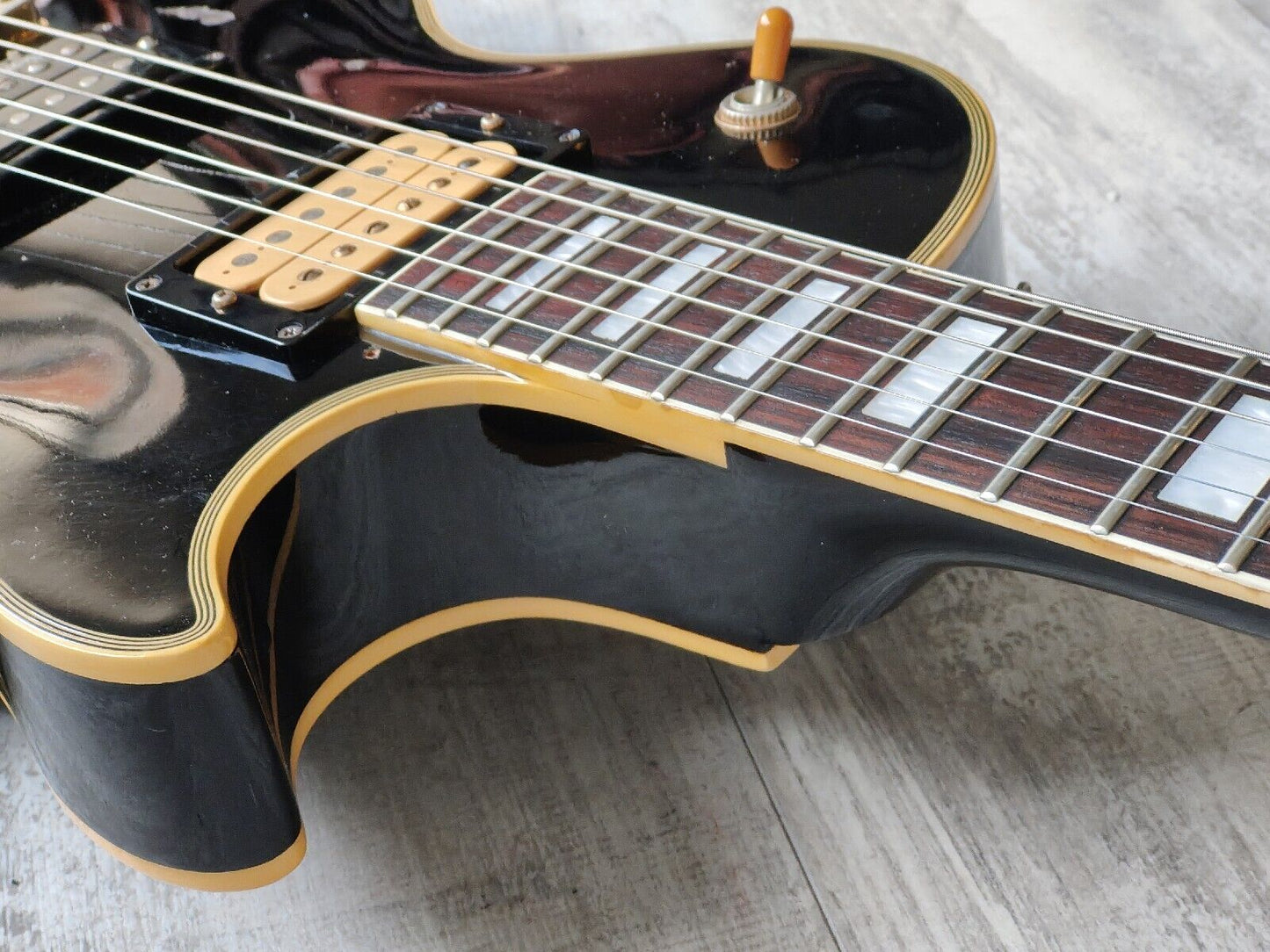 1990's Orville (Gibson) Japan LPC-75 '60's Reissue Les Paul Custom (Black)