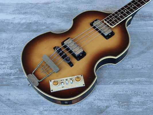 1982 Greco VB-50 Violin Beatle Bass (Brown Sunburst)