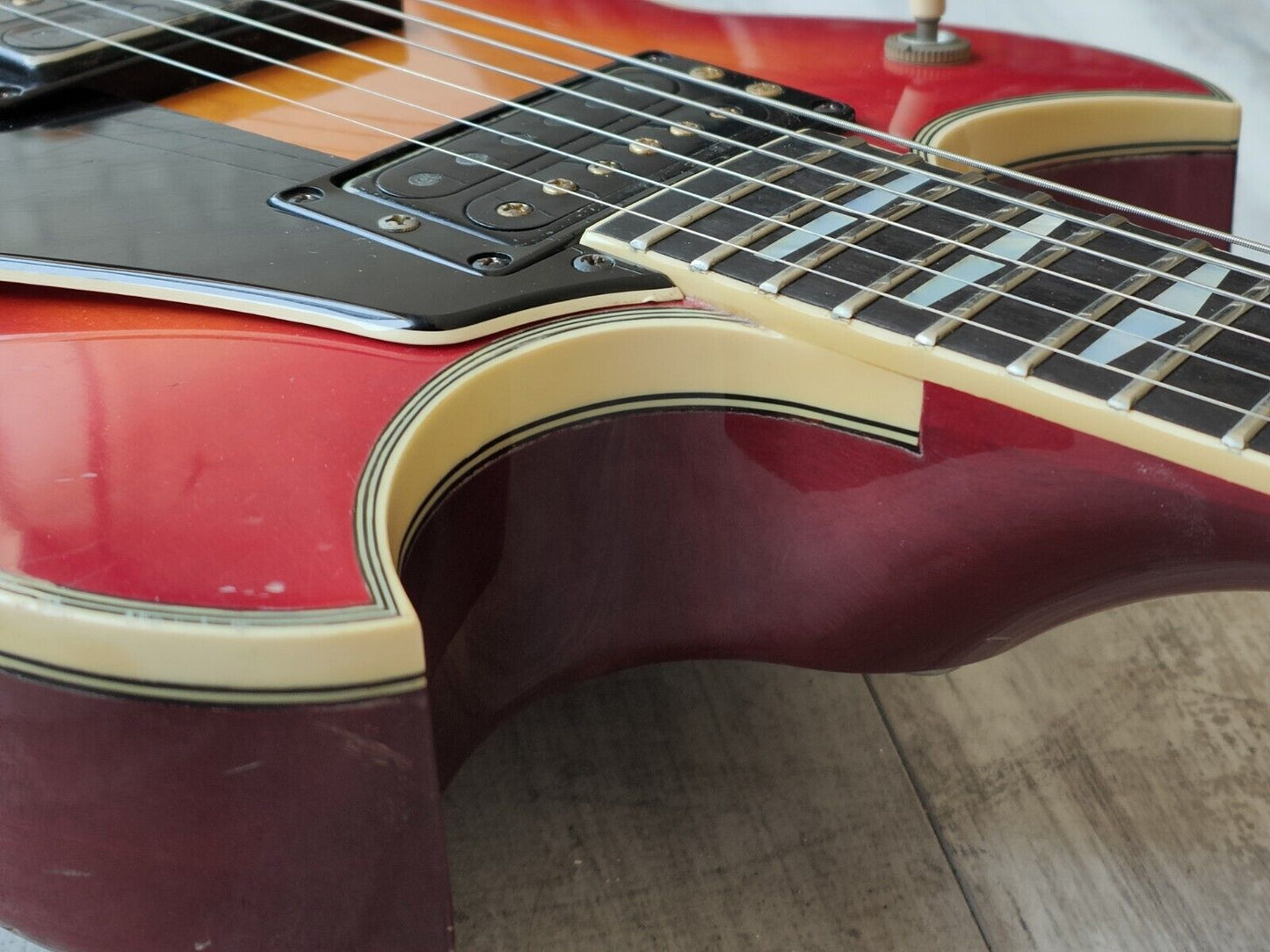 1979 Yamaha Japan SG-2000 Neckthrough Double Cutaway (Cherry Sunburst)