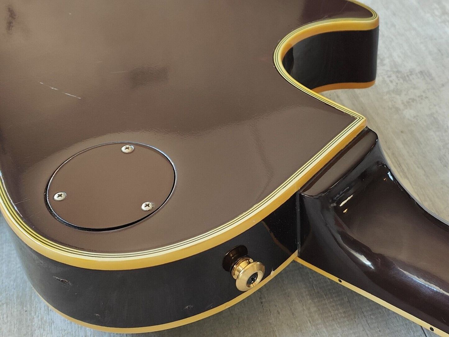 1970's Roje (Zen-On) Japan Les Paul Custom (Brown)