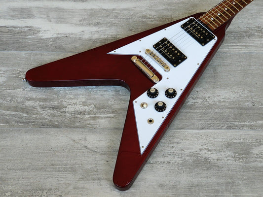 2021 Edwards Japan (by ESP) E-FV-120D Les Paul w/Seymour Duncans (Cherry Red)