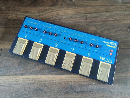 1980's Maxon PUE-5 Vintage Multi FX Effects Pedal