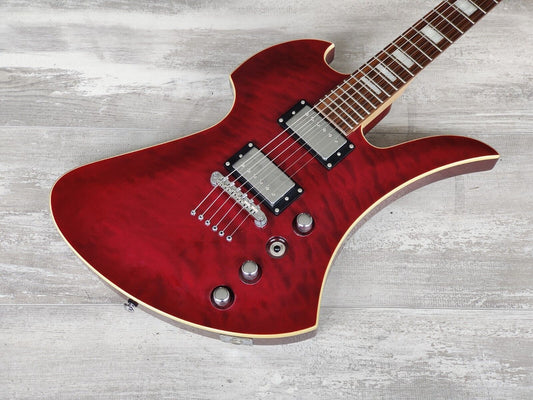 2001 BC Rich Masterpiece Mockingbird (Red Quilt)