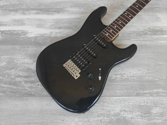1980's Tokai Japan Custom Edition HSS Superstrat (Black)