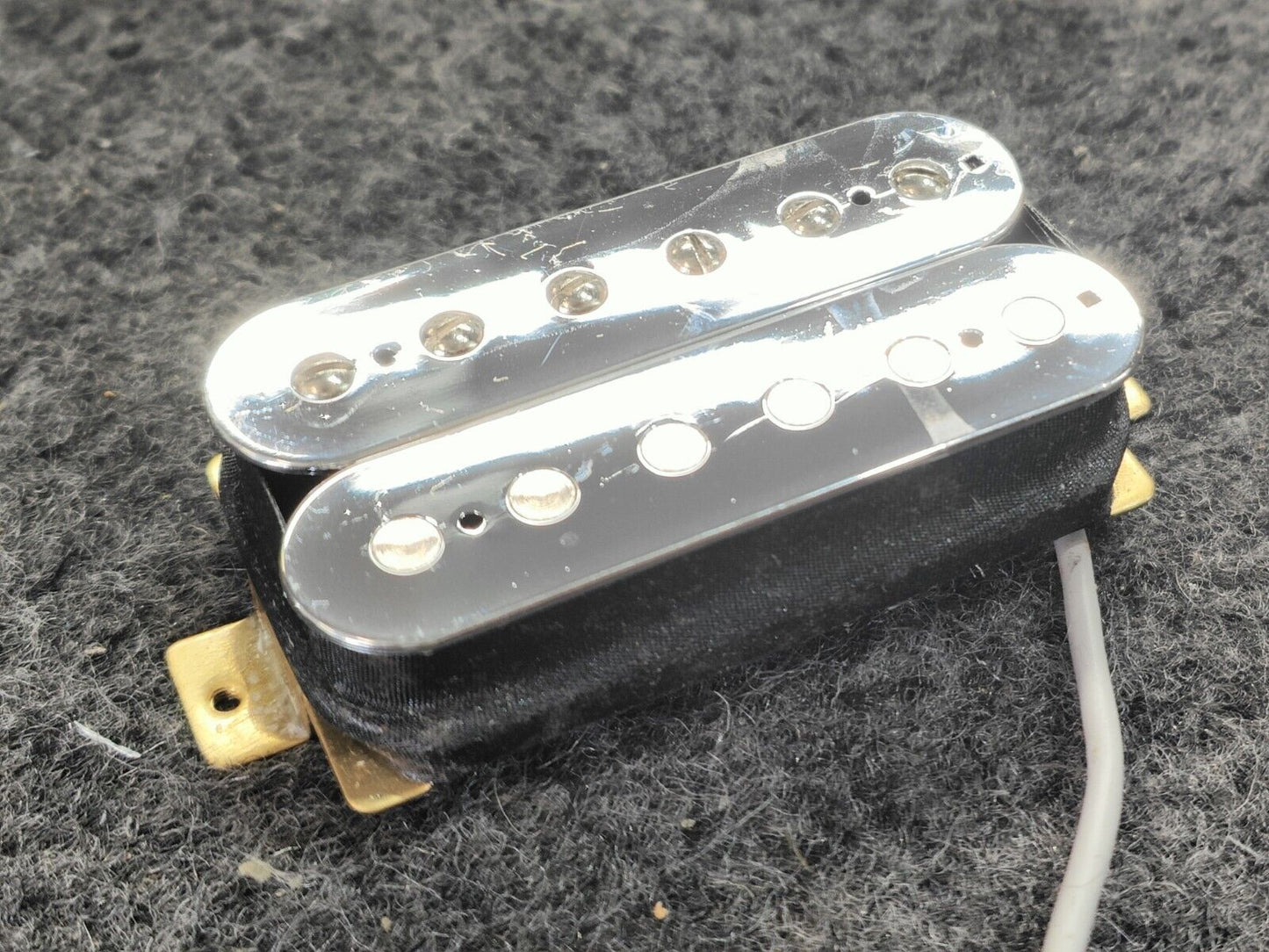 1990's Gotoh (Tokai) Japan NOS Uncovered Chrome PAF Humbuckers (Mirror)