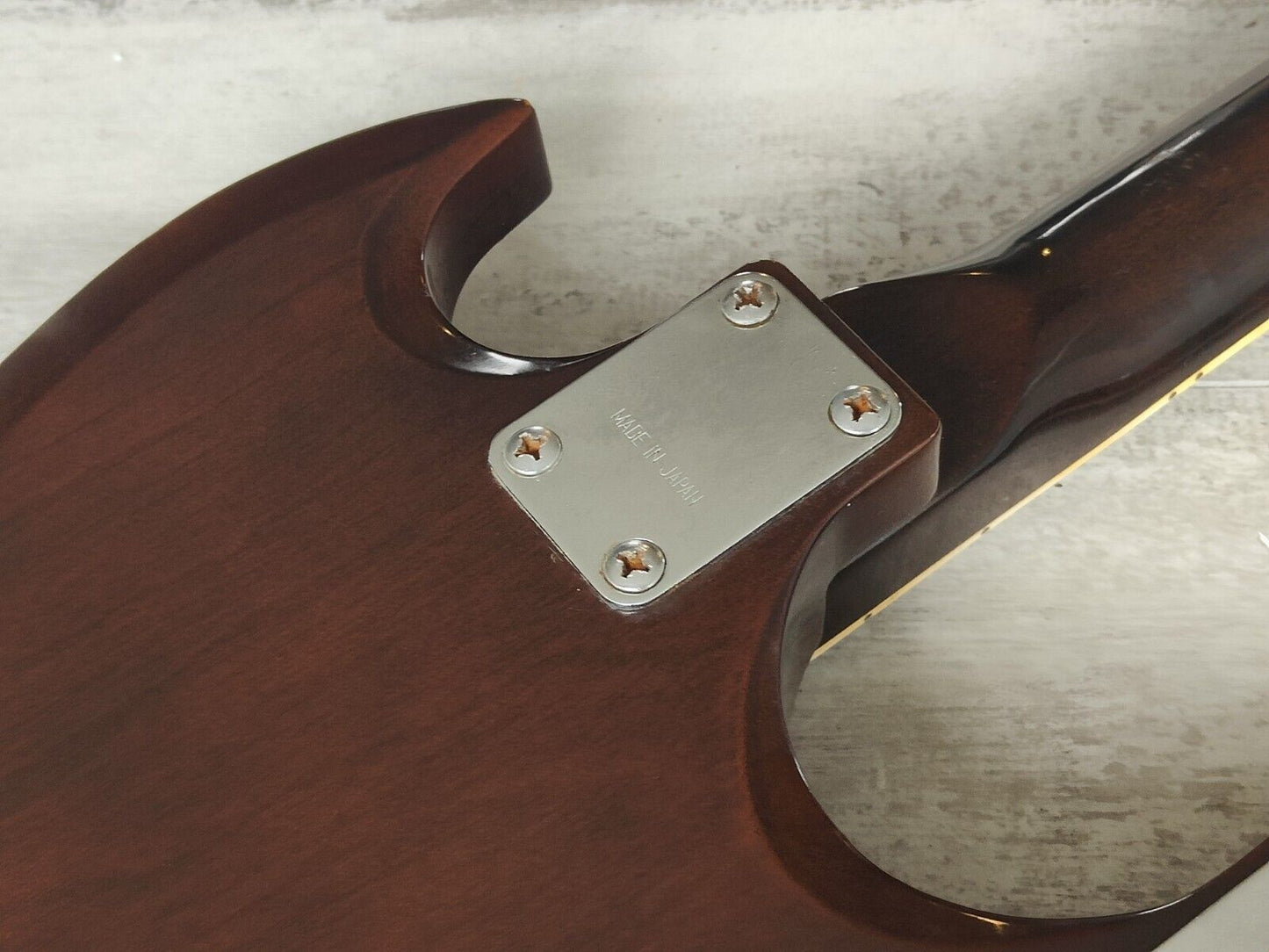 1970's Japanese EDS-1275 Style 6/12 Doubleneck SG (Walnut Brown)