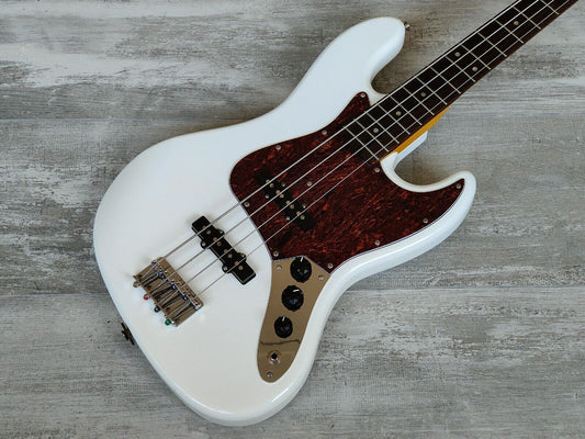2017 Fernandes RJB-380 Jazz Bass (White)