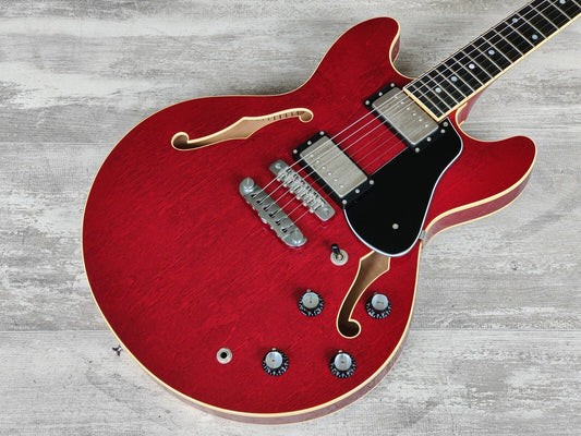 2012 Aria Pro II Japan TA-DOMINO Titan Series Semi Hollowbody (Cherry  Red)