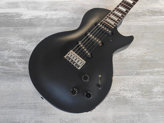 2000's Edwards Japan (by ESP) E-I-85LP Les Paul w/Single Coil Pickups (Black)